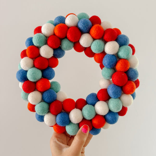 Patriotic 8" Wreath Kit