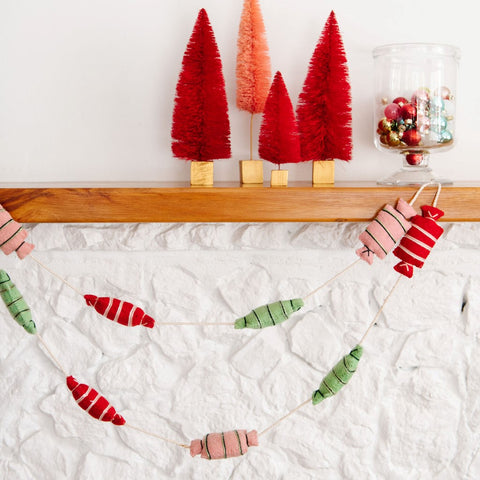 Christmas Sweets Felt Garland