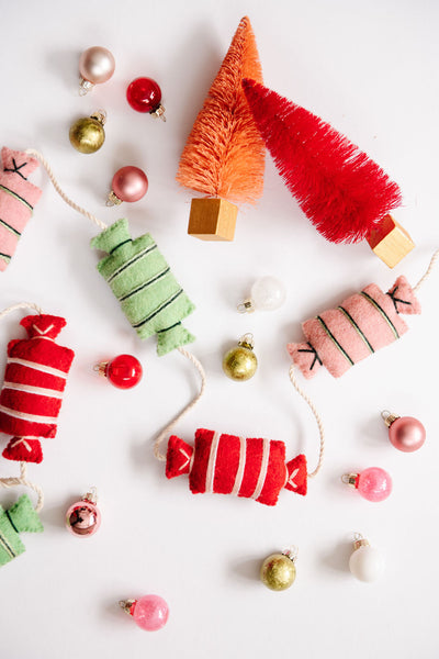 Christmas Sweets Felt Garland