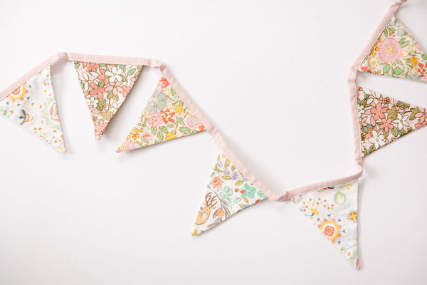 Spring Floral Pennant