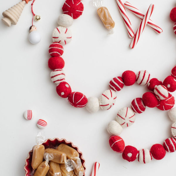 Peppermint Garland