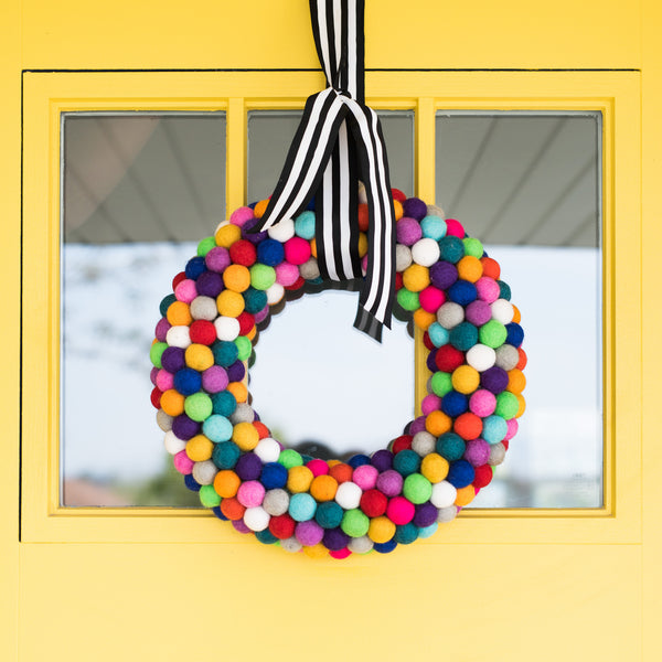 Multi (old colorway) 12" Wreath Kit